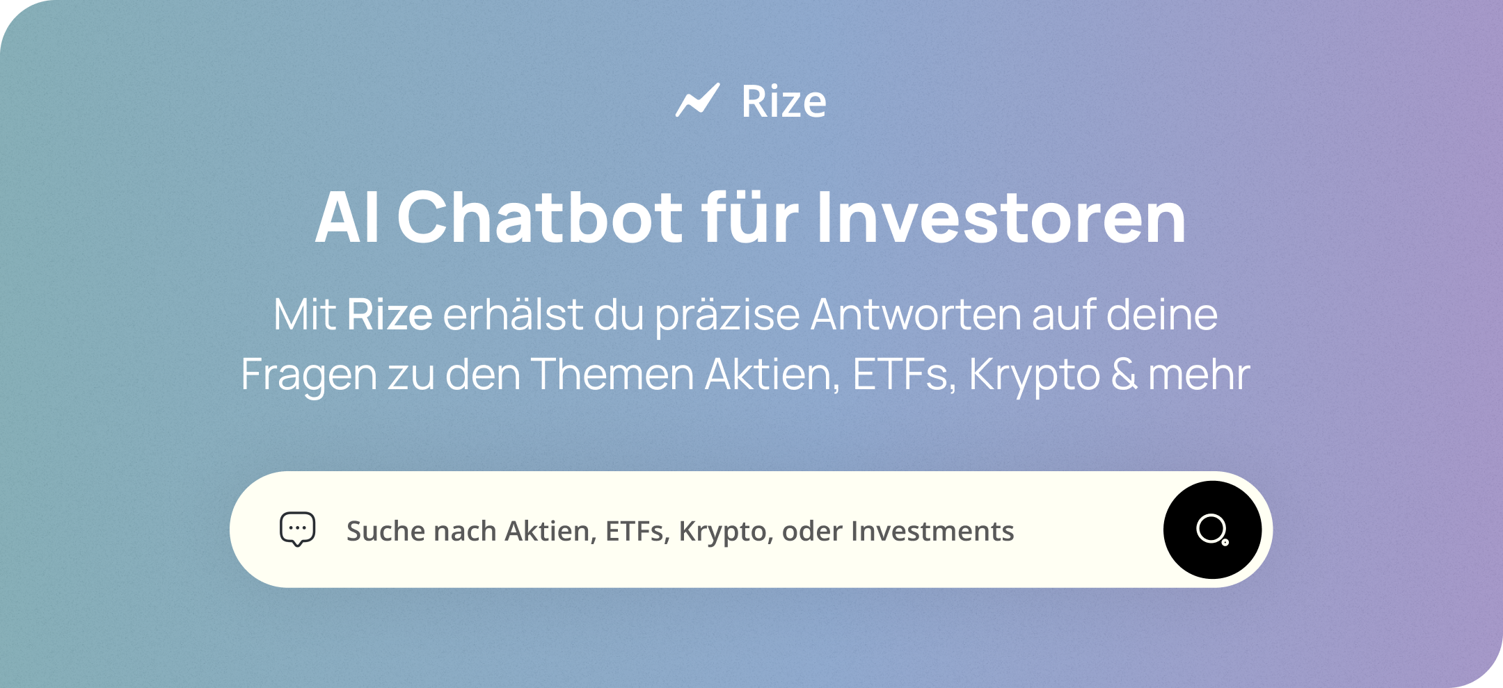 Investment Chatbot für Investoren Chatbot für Aktien